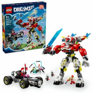 LEGO® DREAMZzz™ Cooperov tigrí robot a Zeroovo hot rod auto 71497