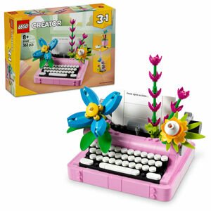 LEGO® Creator 3 v 1 - Kvetinový písací stroj 31169, 363 dielikov