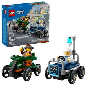 LEGO® City Lietajúce vs. nemocničné lôžko, balenie pretekárskeho...