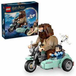 LEGO® Harry Potter™ Hagrid™ a Harryho dobrodružstvá na motorke 76443