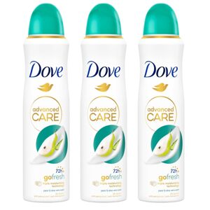 Dove Advanced Care Go Fresh dámsky dezodorant hruška a aloe vera 3x150ml