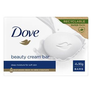 Dove Beauty Cream Bar Cream Soap Original 4x90g