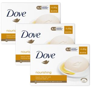 Dove krémové mydlo vyživujúce 12x90g