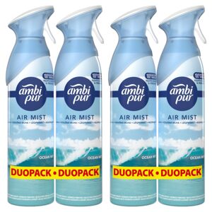 Ambi Pur Ocean Mist Osviežovač vzduchu v spreji 4x185ml