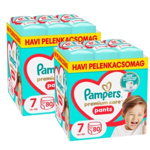 Pampers Premium Care Pants 2 mesačné balenie plienok 17kg+ Junior...