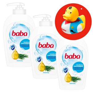 Detské tekuté mydlo s antibakteriálnym čajovníkovým olejom 3x250m...
