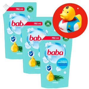 Detské tekuté mydlo s náplňou Tea Tree Oil 3x750ml + darčeková gu...