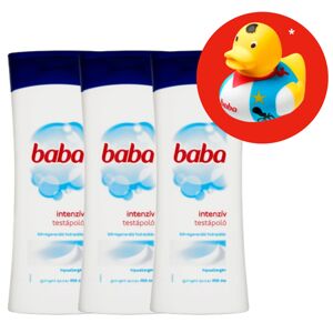 Intenzívna starostlivosť o detské telo 3x400ml + darčekové gumové...