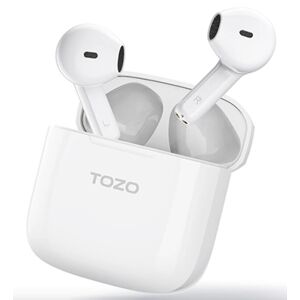 Bezdrôtové slúchadlá Bluetooth TOZO A3 Pro, biele