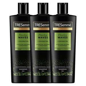 TRESemmé Flawless Waves Šampón na vlnité a kučeravé vlasy 3x400ml