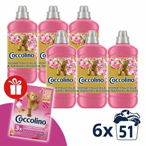 Coccolino Honeysuckle &amp; Sandalwood Rinse Concentrate 306...