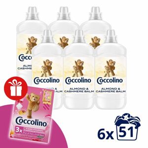 Coccolino Sensitive Mandľový oplachový koncentrát 306 umývacích p...