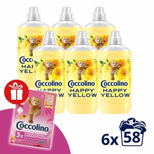 Coccolino Fresh &amp; Soft Happy Yellow Oplachovací koncentrá...