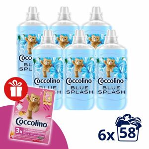 Coccolino Fresh &amp; Soft Blue Splash oplachovací koncentrát...