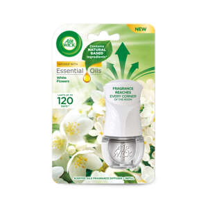 Air Wick Elektrický osviežovač vzduchu s náplňou Biele kvety 19 ml