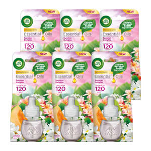 Air Wick Summer Mood Náplň do elektrického osviežovača vzduchu 6x19ml
