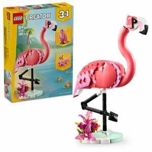 LEGO® Creator 3v1 Divoké zvieratá: ružový plameniak 31170
