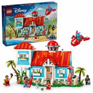 LEGO® Disney Lilo a Stitch domček na pláži 43268