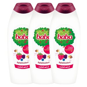 Detská sprchová vanička Fruity Garden 3x750ml