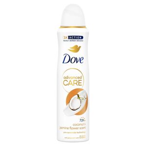 Dove Advanced Care dámsky dezodorant s vôňou kokosu a kvetov jazm...