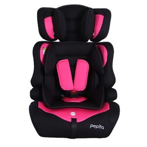 Pepita Leona 2v1 bezpečnostná detská sedačka 9-36kg - black-pink