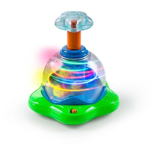 BRIGHT STARTS Hudobná svietiaca hračka Press &amp; Glow Spinn...