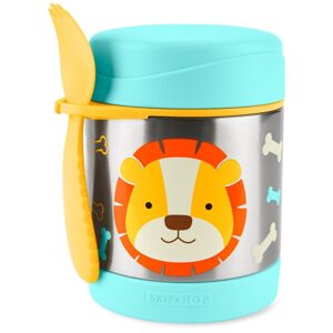 SKIP HOP Zoo Termoska na jedlo s lyžičkou/vidličkou Lev 325 ml, 3r+