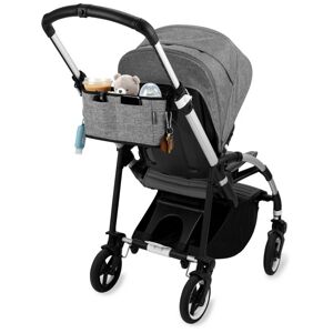 SKIP HOP Organizér na kočík Grab&amp;Go Ultra grey melange