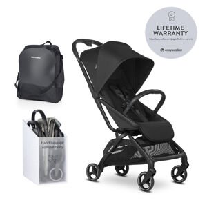 EASYWALKER Rockey S športový kočík Pure Black