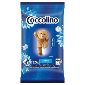Coccolino Vlhká vonná handrička do sušičky Modrá 20ks