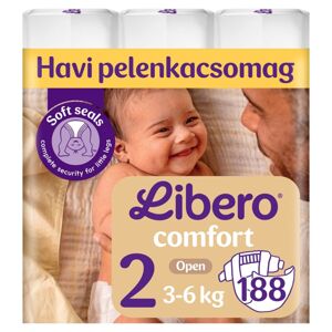 Polomesačné balenie plienok Libero Comfort 3-6 kg Novorodenec 2 (...