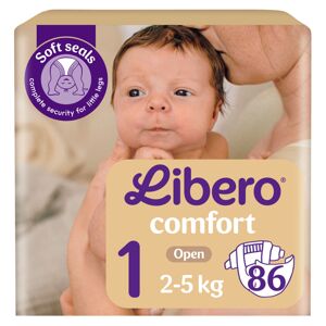 Balenie plienok Libero Comfort 2-5 kg Newborn 1 (86 ks)