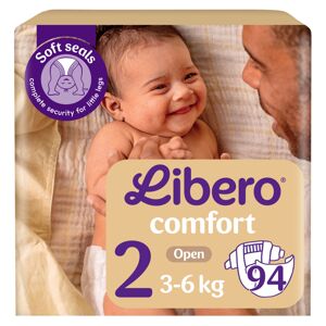 Balenie plienok Libero Comfort 3-6kg Newborn 2 (94ks)