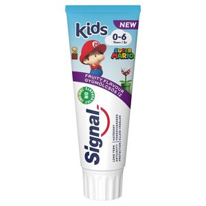 Signal Kids Super Mario ovocná zubná pasta 75 ml