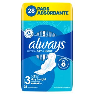 Always Ultra Day &amp; Night okrídlená hygienická vložka 28ks