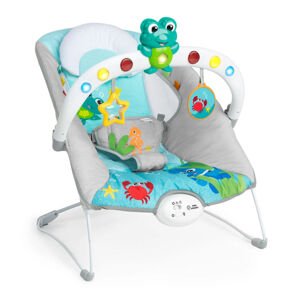 BABY EINSTEIN Lehátko hudobné vibračné so svetielkami Kick to It...