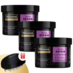 TRESemmé Biotin + Repair 7 kondicionér na poškodené vlasy 3x440ml