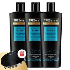 TRESemmé Hydrate &amp; Purify šampón na mastné vlasy 3x400ml...