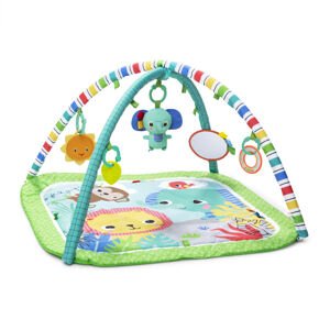 BRIGHT STARTS Hracia podložka Wild Wiggles s aktivitami 0m+