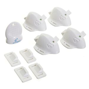 DREAMBABY Magnetické zámky 4 kusy + magnetický kľúč