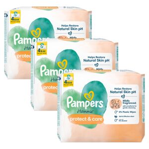 Pampers Harmonie Protect &amp; Care vlhčené obrúsky 3x176ks