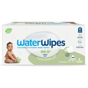 9x Vlhčené obrúsky WATERWIPES, bez plastu Soapberry 60 ks (540 ks)