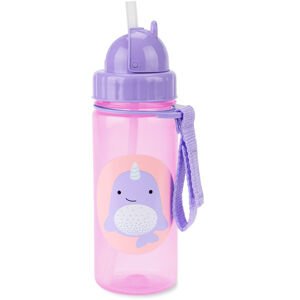 SKIP HOP Zoo Hrnček so slamkou PP PVC a BPA free Narwhal 12h+