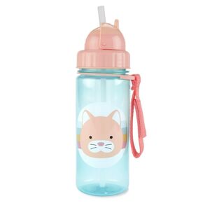 SKIP HOP Zoo Hrnček so slamkou PP PVC a BPA free Cat 12 mesiacov+
