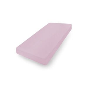 BABYMATEX Jersey prestieradlo s gumou, 60x120 ružová