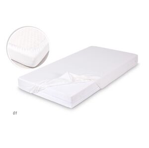 BABYMATEX Bambusové prestieradlo 60x120 biele