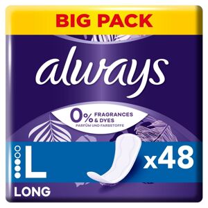 Always Daily Protect Dlhé čistiace vložky 48ks