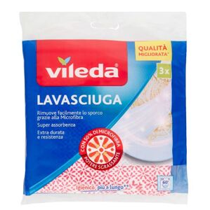 Utierka na riad Vileda 50% mikrovlákno 3db