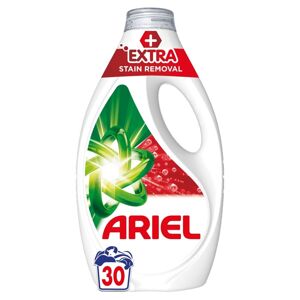 Ariel + Extra odstraňovač škvŕn Tekutý prací prostriedok 1,35 l -...