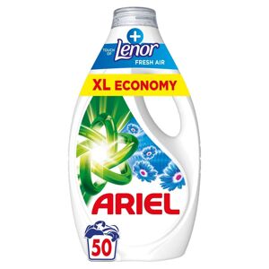 Ariel + Touch Of Lenor Fresh Air tekutý prací prostriedok 2,25L -...